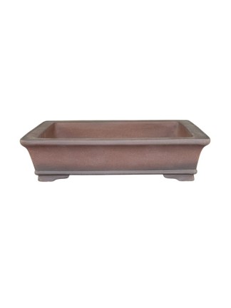 P-18 Rectangular Chinese Unglazed Bonsai Pot