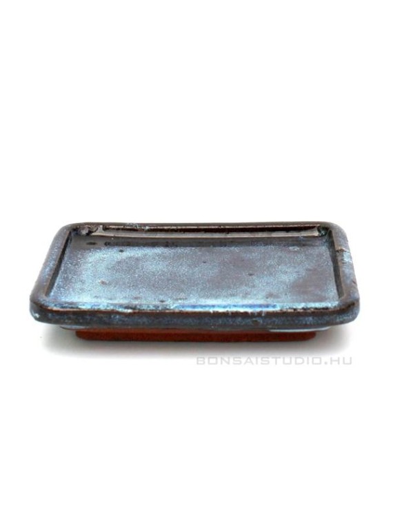 Bonsai alátét 12cm lekerekített sarkú kék