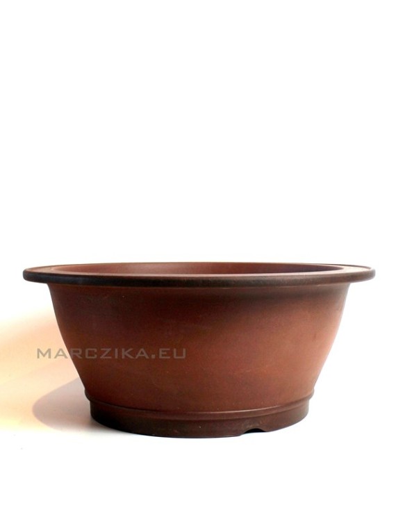 Unglazed bonsai pot 45.
