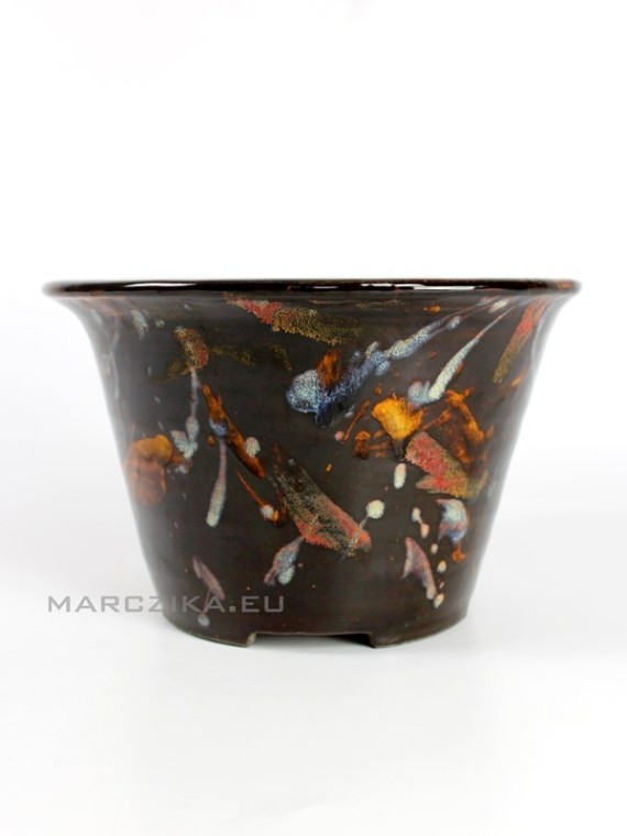 Japán bonsai tál - Satomi Terahata 25 x 16 cm