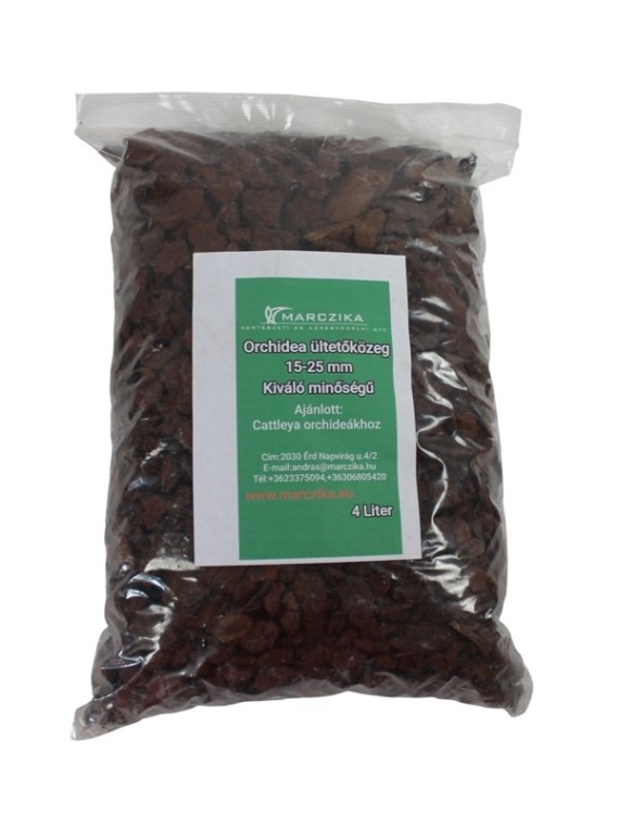 Orchidea ültetőközeg 4l , 15-25 mm szemcsenagyság - Pinus Pinaster Gold Quality