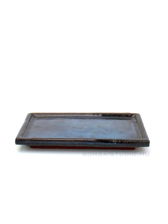 Kék színű bonsai tál alátét 30 - 35 cm magas bonsai fákhoz