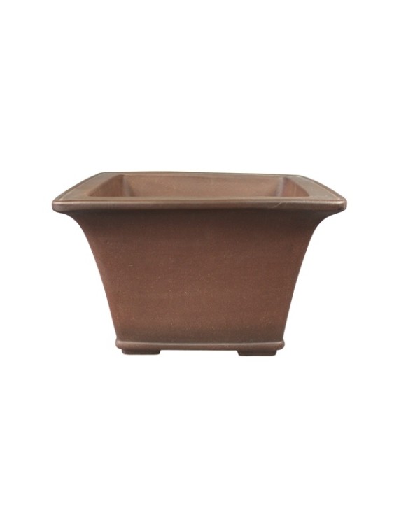 P-98 unglazed bonsai pot 34 x 34 x 24