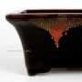 Japanese bonsai pot - Satomi Terahata 18,5 x 17 x 7,5 cm