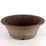 Round Japanese bonsai pot. Tokoname - Touyou