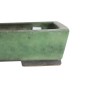 Shu - ho japán zöld bonsai tál 33 x 24 x 8