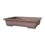 Chinese unglased bonsai pot 36 x 34 x 10