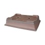 Chinese unglased bonsai pot 36 x 34 x 10